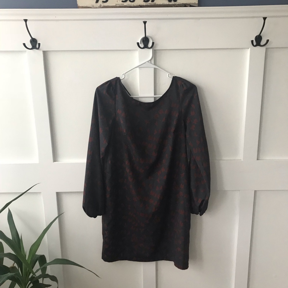 Bird on a wire mini dress